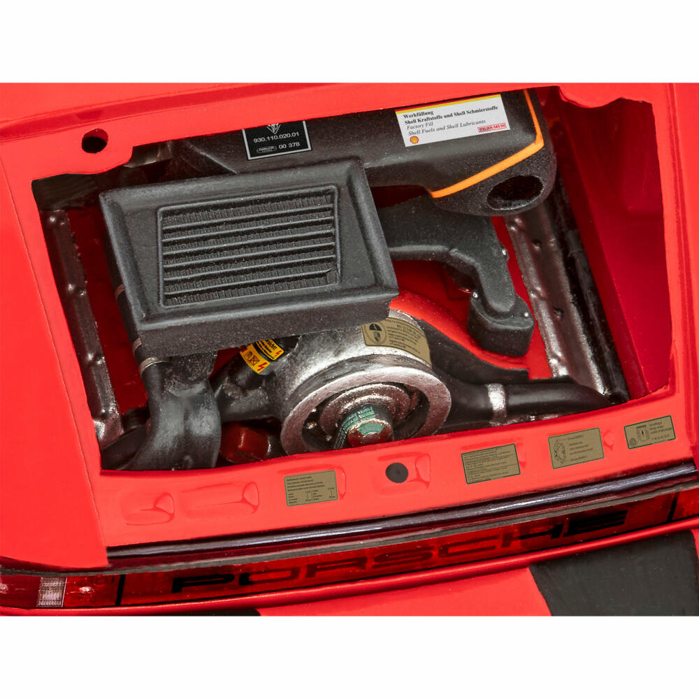 Revell Fahrzeug-Modell-Set Geschenkset 50 Years of the Porsche 911 Turbo, Auto, 86 Teile, 1:24, 05634