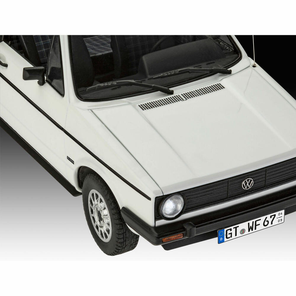 Revell Fahrzeug-Modell-Set Geschenkset 50 Years of the VW Golf 1, Auto, 123 Teile, 1:24, 05636