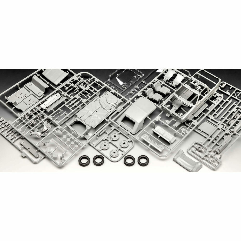 Revell Fahrzeug-Modell-Set Geschenkset 50 Years of the VW Golf 1, Auto, 123 Teile, 1:24, 05636