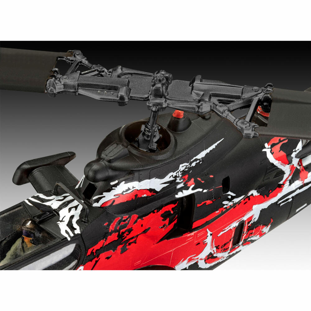 Revell Hubschrauber-Modellbausatz Geschenkset Flying Bulls Bell AH-1F Cobra, 79 Teile, 1:48, 05640