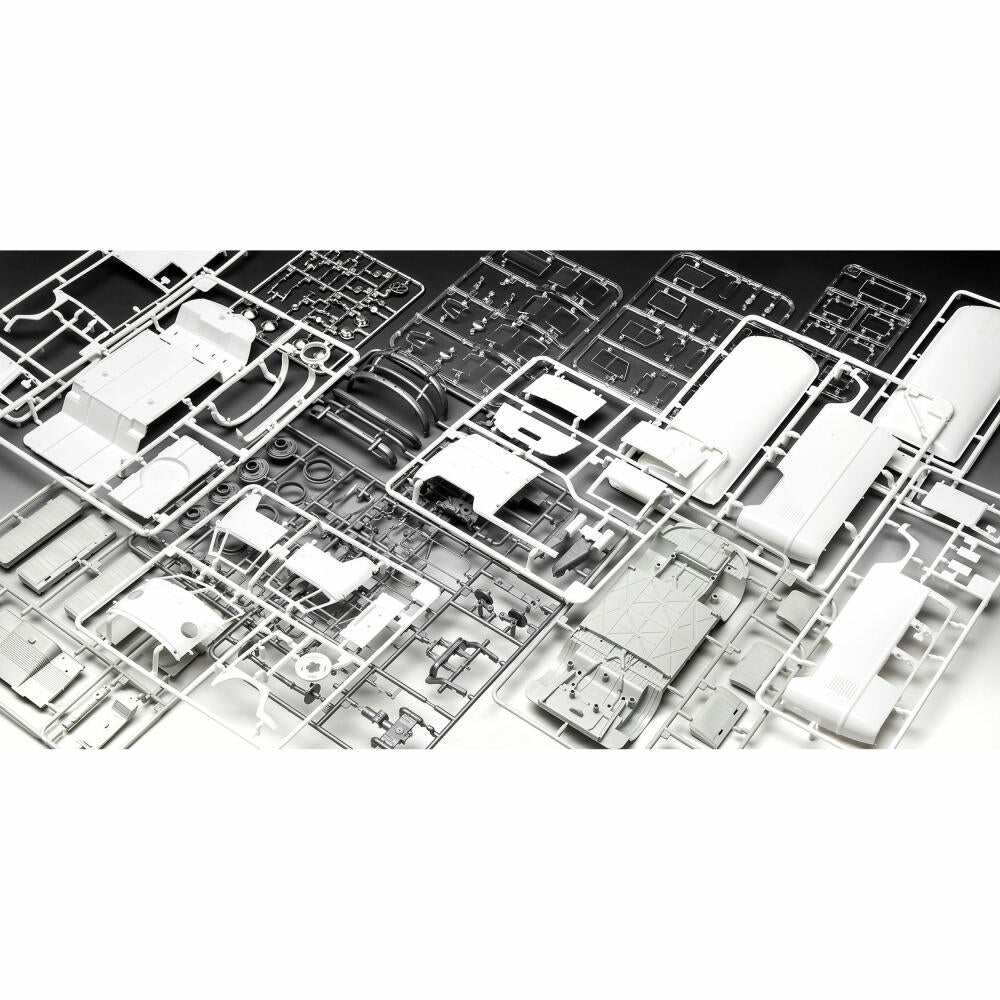 Revell Fahrzeug-Modellbausatz Geschenkset VW T1 Bus 50 years of Vaillant, 128 Teile, 1:24, 05648