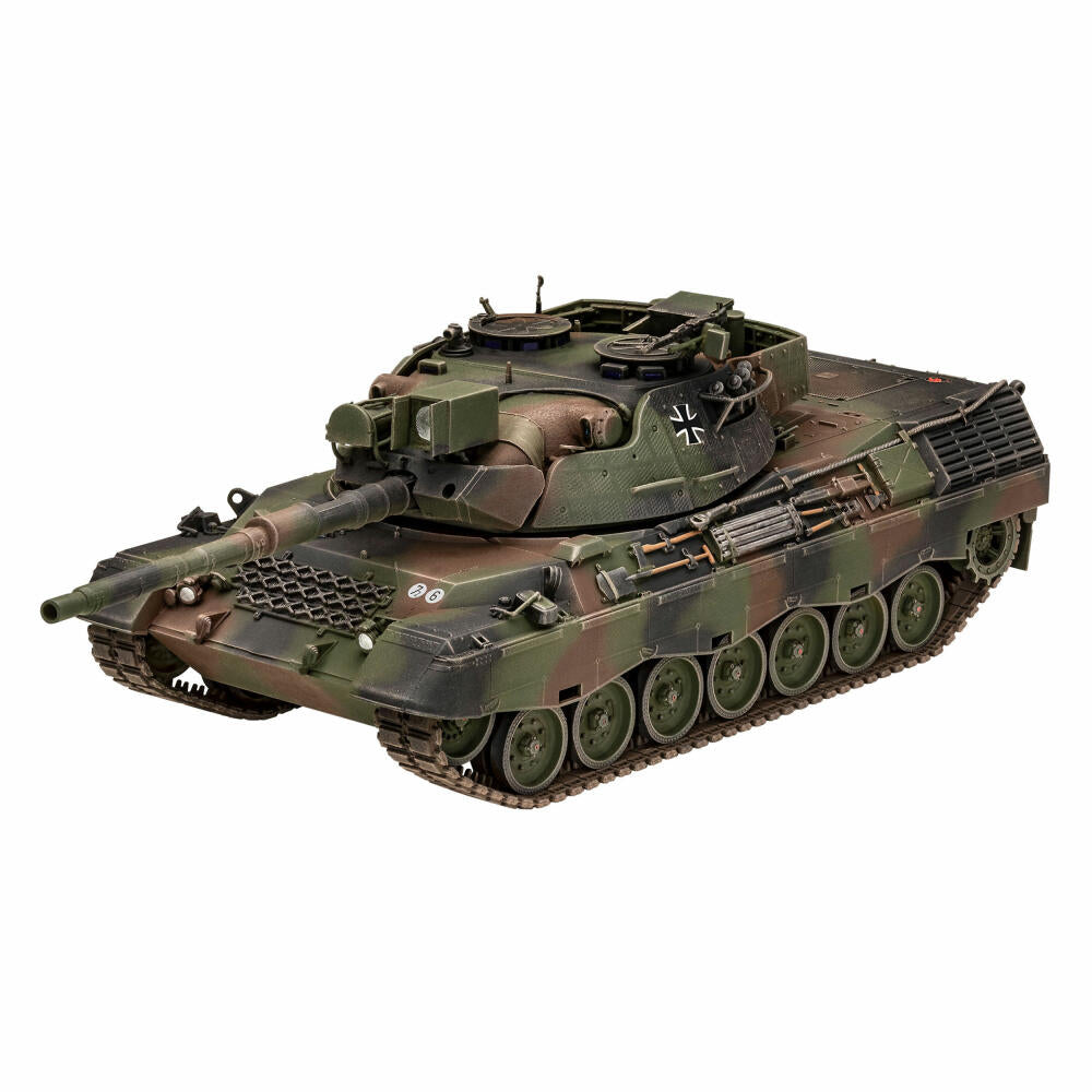 Revell Panzer-Modellbausatz Geschenkset Leopard 1 A1A1 - A1A4, 270 Teile, 1:35, 05656