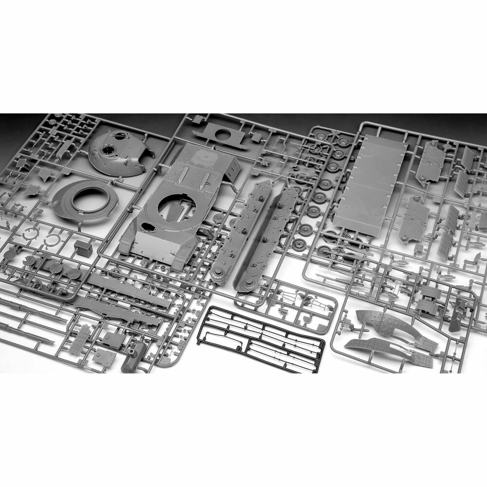 Revell Panzer-Modellbausatz Geschenkset Leopard 1 A1A1 - A1A4, 270 Teile, 1:35, 05656