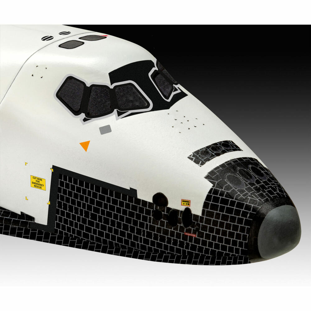 Revell Raumfahrt-Modellbausatz Geschenkset James Bond Moonraker, Space Shuttle, 66 Teile, 1:144, 05665