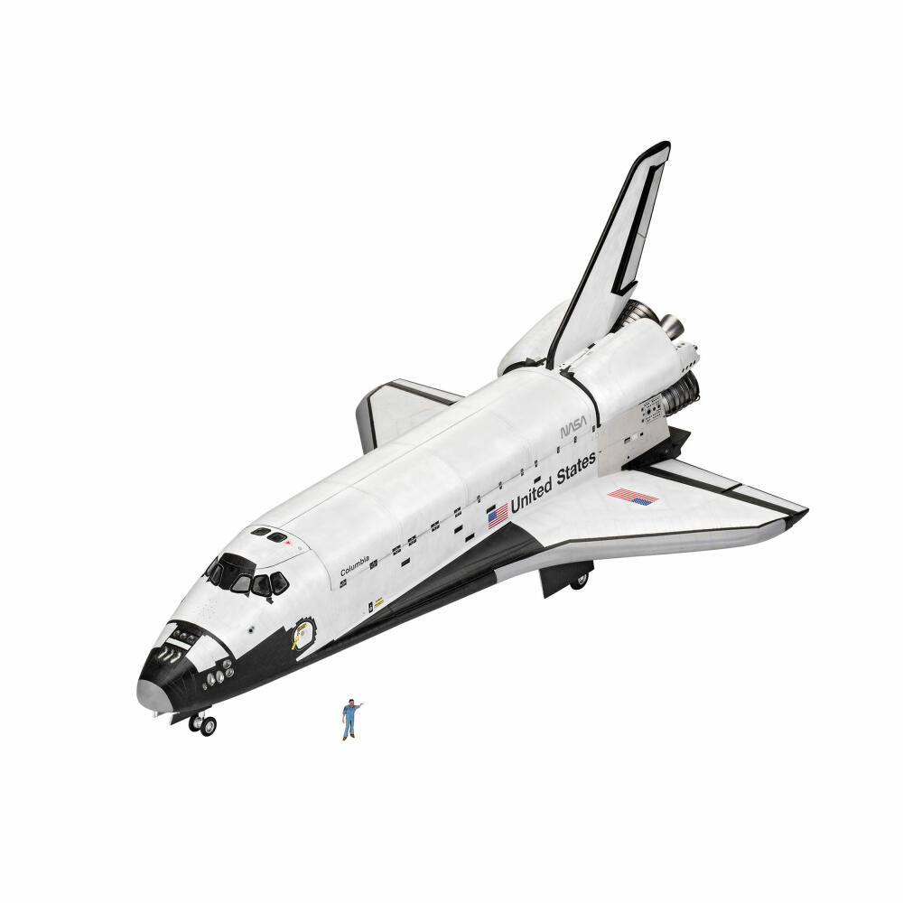 Revell Raumfahrt-Modellbausatz Geschenkset Space Shuttle 40th. Anniversary, 111 Teile, 1:72, 05673
