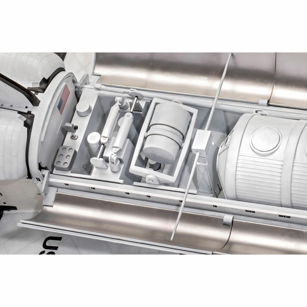 Revell Raumfahrt-Modellbausatz Geschenkset Space Shuttle 40th. Anniversary, 111 Teile, 1:72, 05673