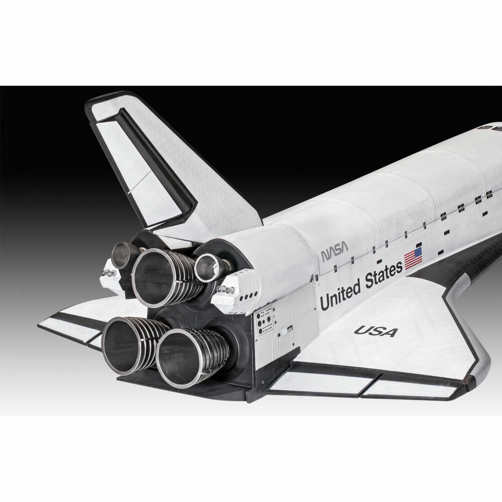 Revell Raumfahrt-Modellbausatz Geschenkset Space Shuttle 40th. Anniversary, 111 Teile, 1:72, 05673