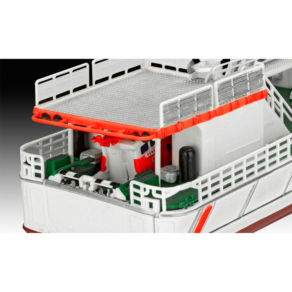 Revell Schiff-Modellbausatz Seenotkreuzer Hermann Marwede, 78 Teile, 1:200, 05812