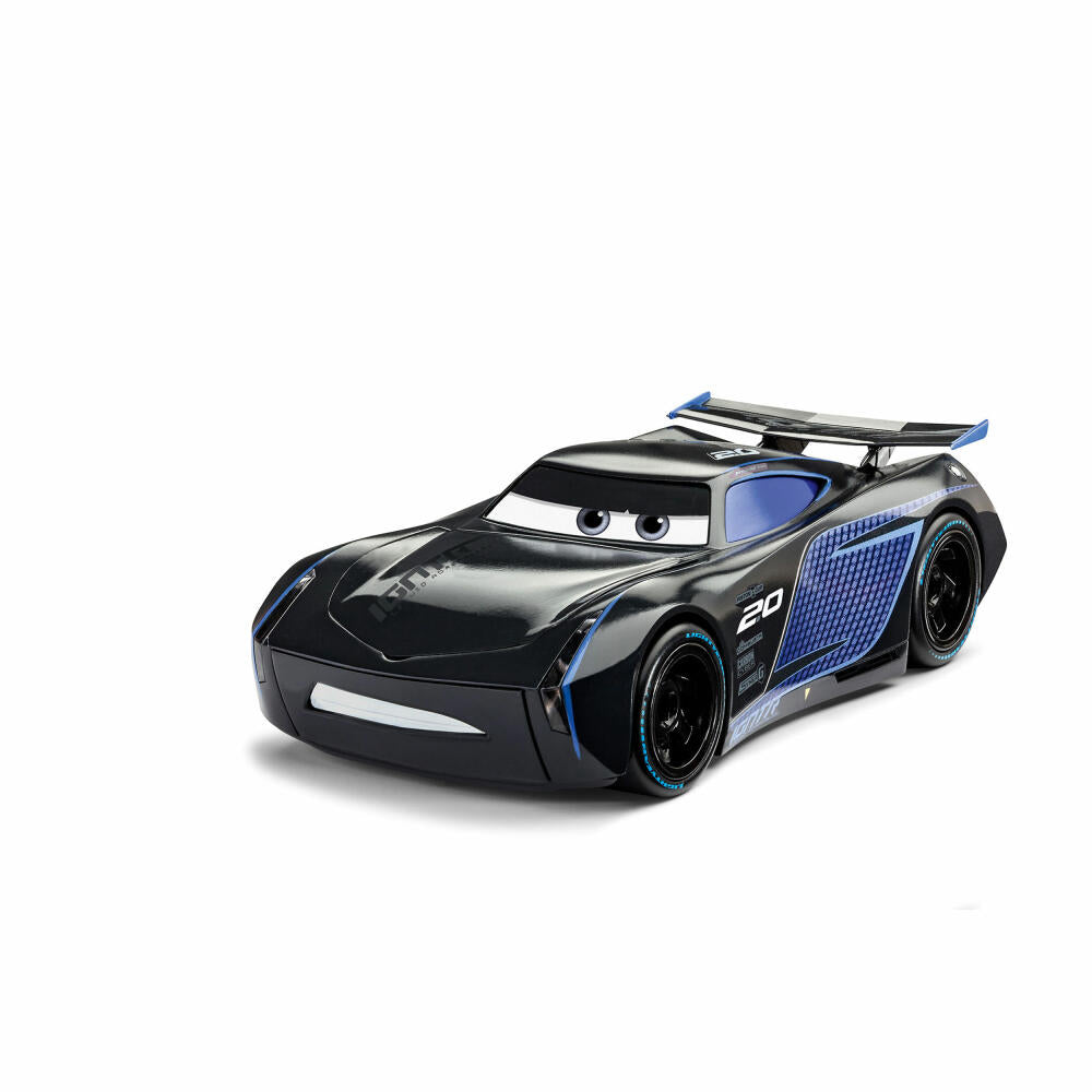 Revell Steckbausatz  Disney Cars Jackson Storm Auto mit Licht & Sound, 19 Teile, 1:20, 06563