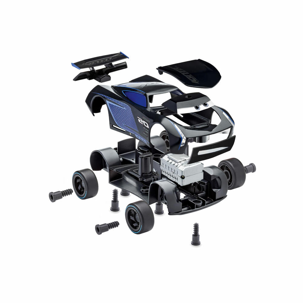 Revell Steckbausatz  Disney Cars Jackson Storm Auto mit Licht & Sound, 19 Teile, 1:20, 06563