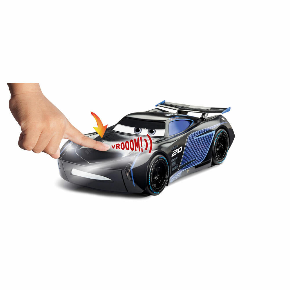 Revell Steckbausatz  Disney Cars Jackson Storm Auto mit Licht & Sound, 19 Teile, 1:20, 06563