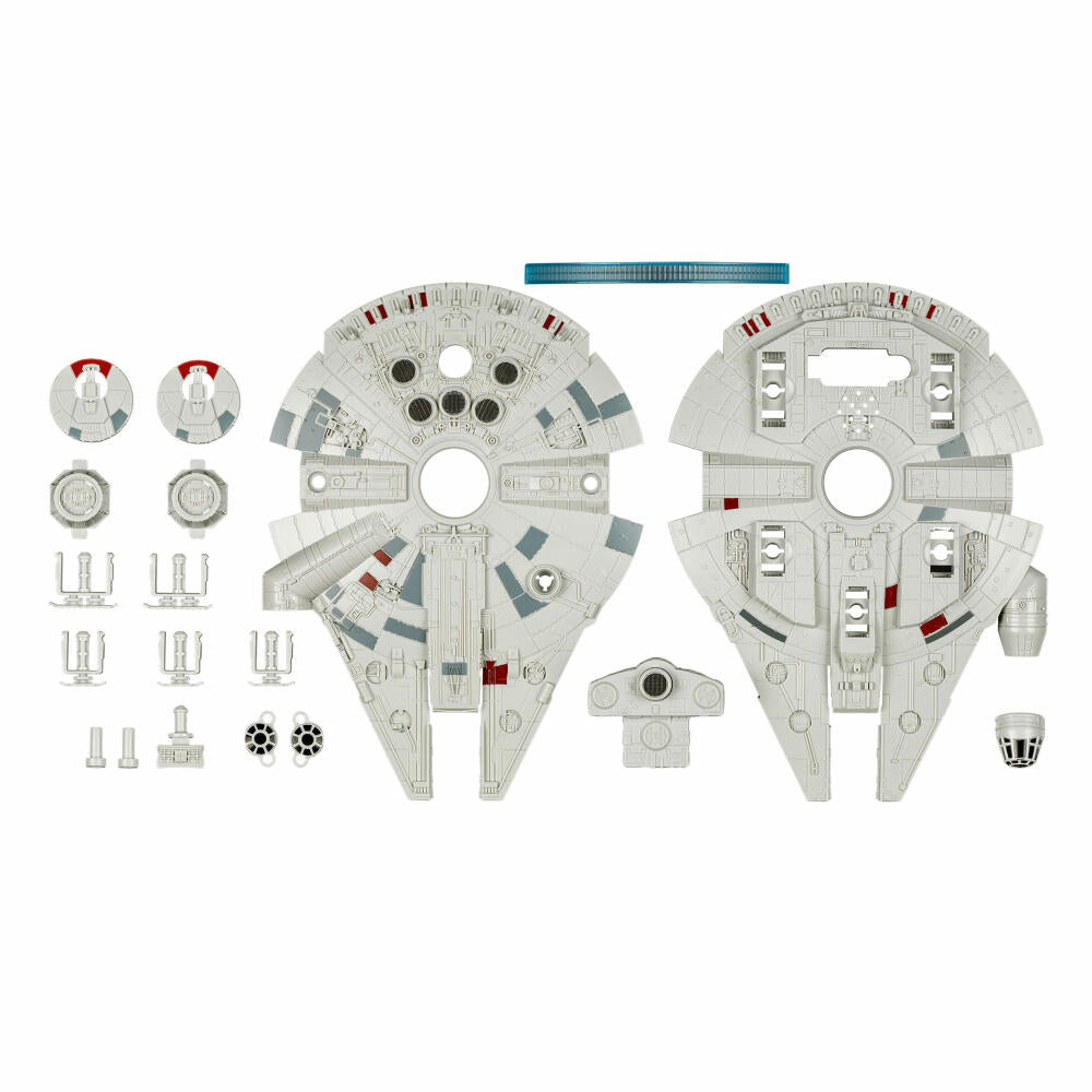 Revell Steckbausatz Star Wars Millennium Falcon Build & Play, 19 Teile, 1:164, 06566