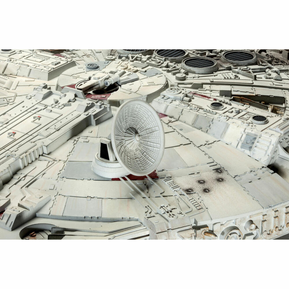 Revell Star Wars Modellbausatz Millennium Falcon, Raumschiff, Falke, 52 Teile, 1:72, 06718