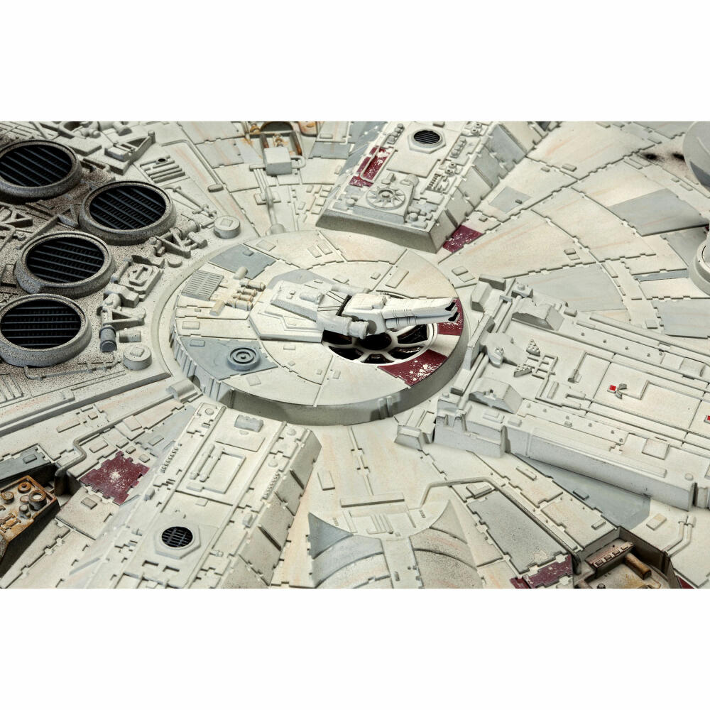 Revell Star Wars Modellbausatz Millennium Falcon, Raumschiff, Falke, 52 Teile, 1:72, 06718