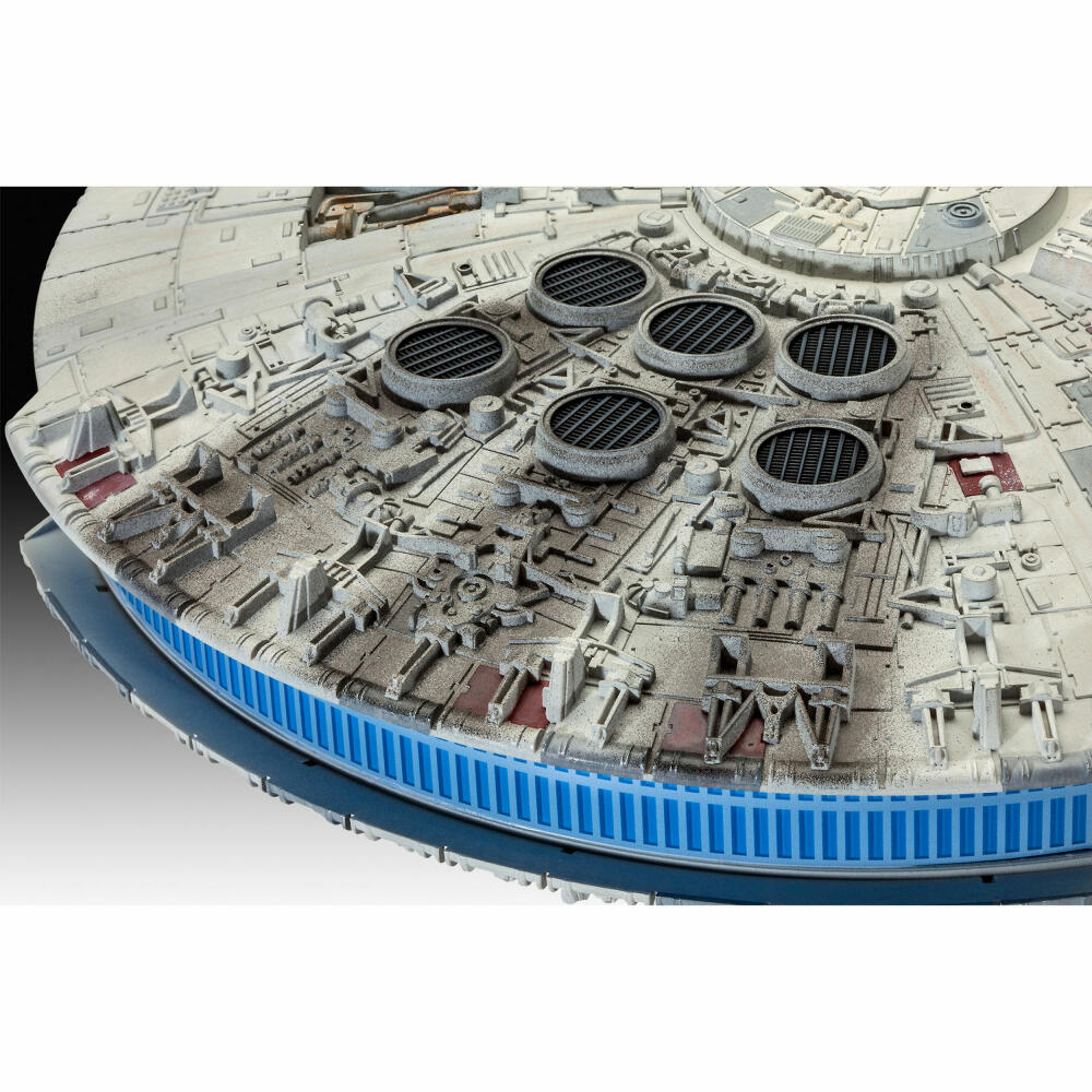 Revell Star Wars Modellbausatz Millennium Falcon, Raumschiff, Falke, 52 Teile, 1:72, 06718