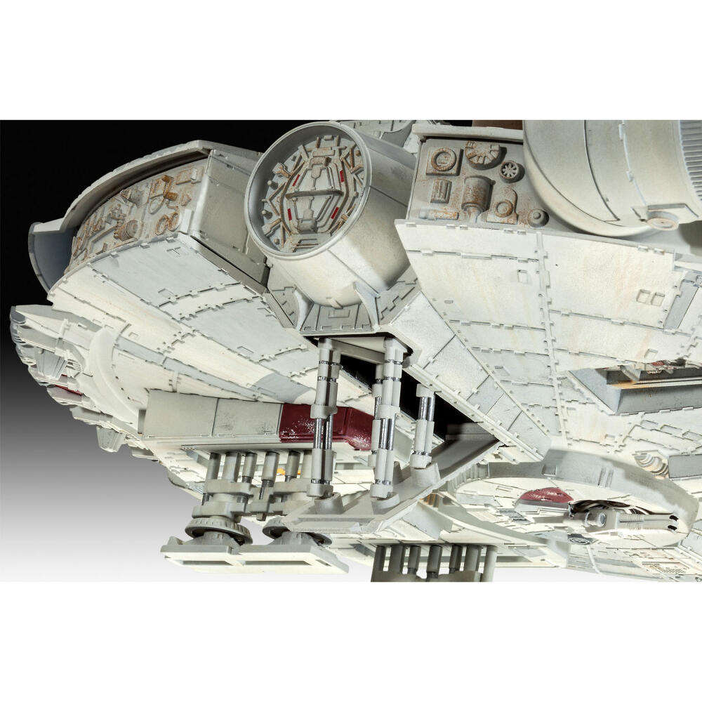 Revell Star Wars Modellbausatz Millennium Falcon, Raumschiff, Falke, 52 Teile, 1:72, 06718