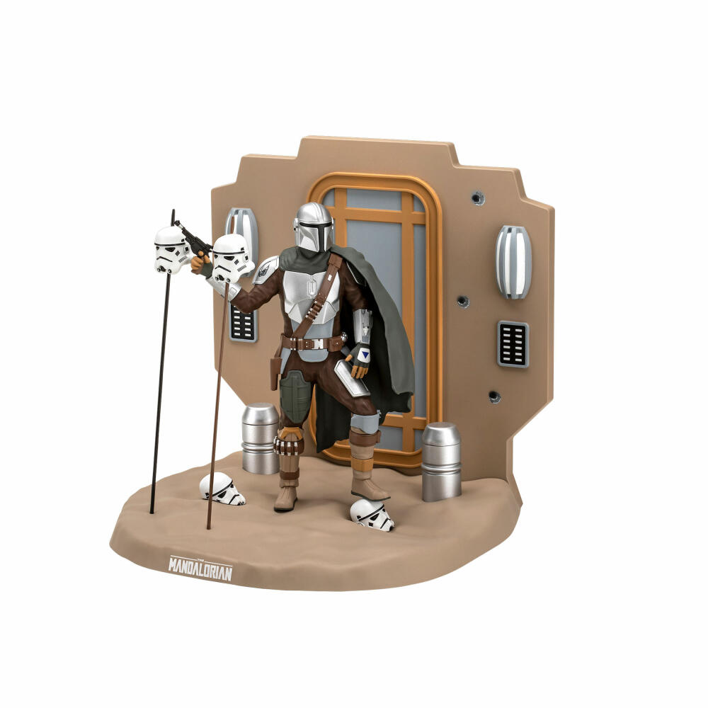 Revell Star Wars Modellbausatz The Mandalorian - Din Djarin The Bounty Hunter, Figur, 60 Teile, 1:9, 06784