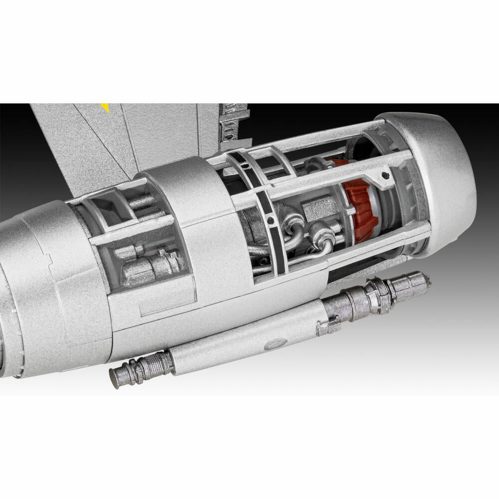 Revell Star Wars Modellbausatz The Mandalorian - N-1 Starfighter, Raumschiff, 77 Teile, 1:24, 06787