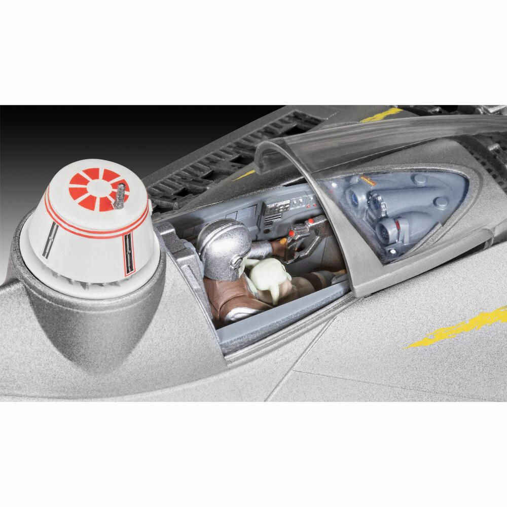 Revell Star Wars Modellbausatz The Mandalorian - N-1 Starfighter, Raumschiff, 77 Teile, 1:24, 06787