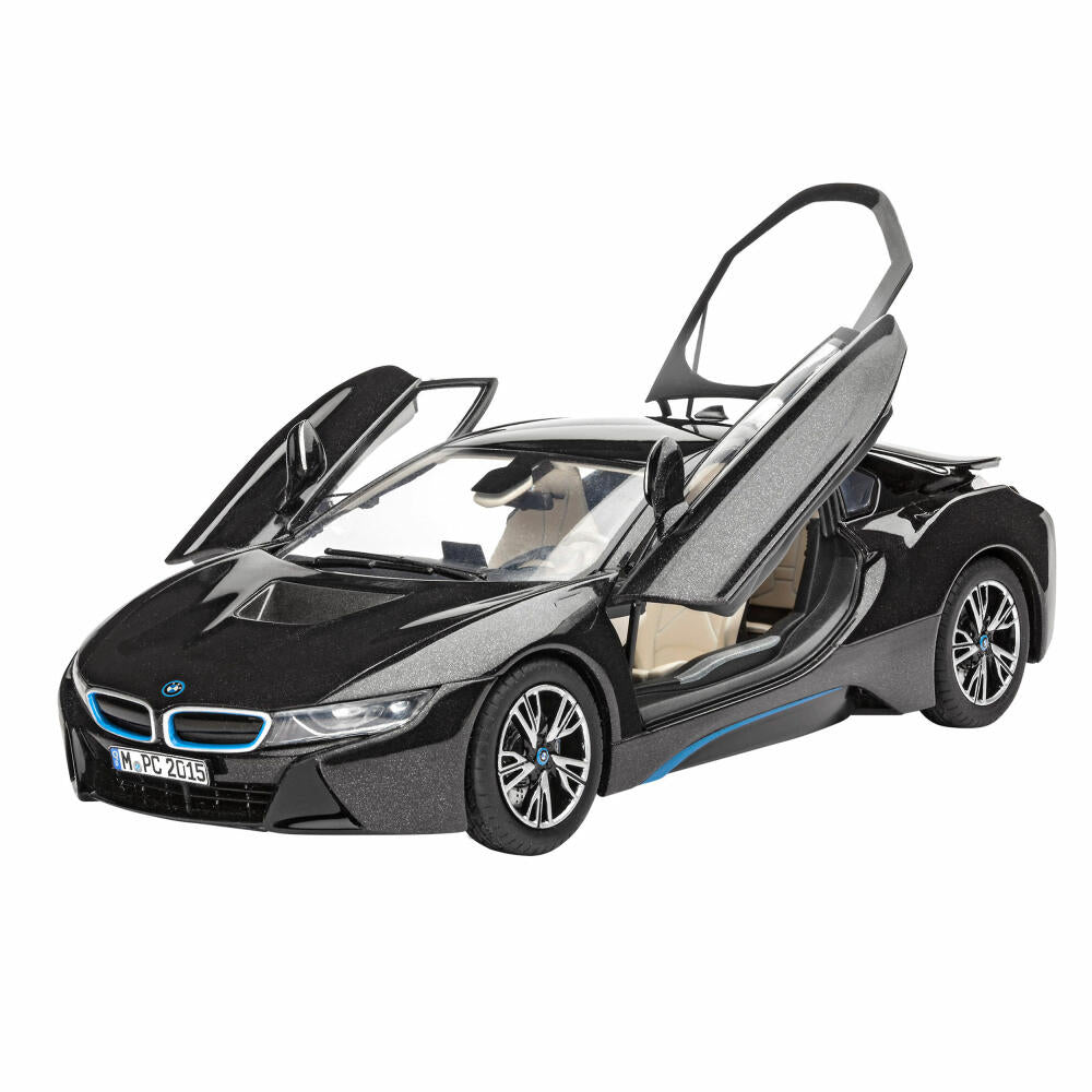 Revell Fahrzeug-Modellbausatz BMW i8, Auto, 131 Teile, 1:24, 07008