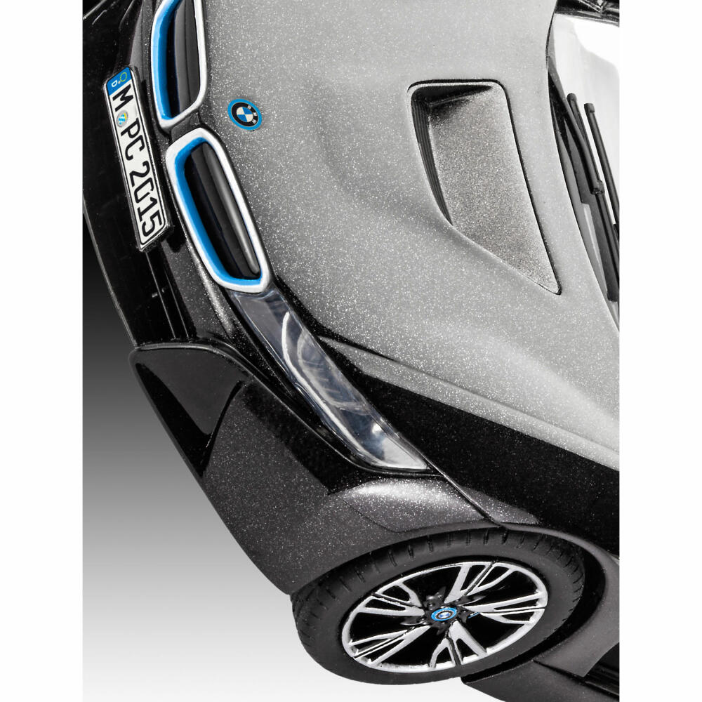 Revell Fahrzeug-Modellbausatz BMW i8, Auto, 131 Teile, 1:24, 07008