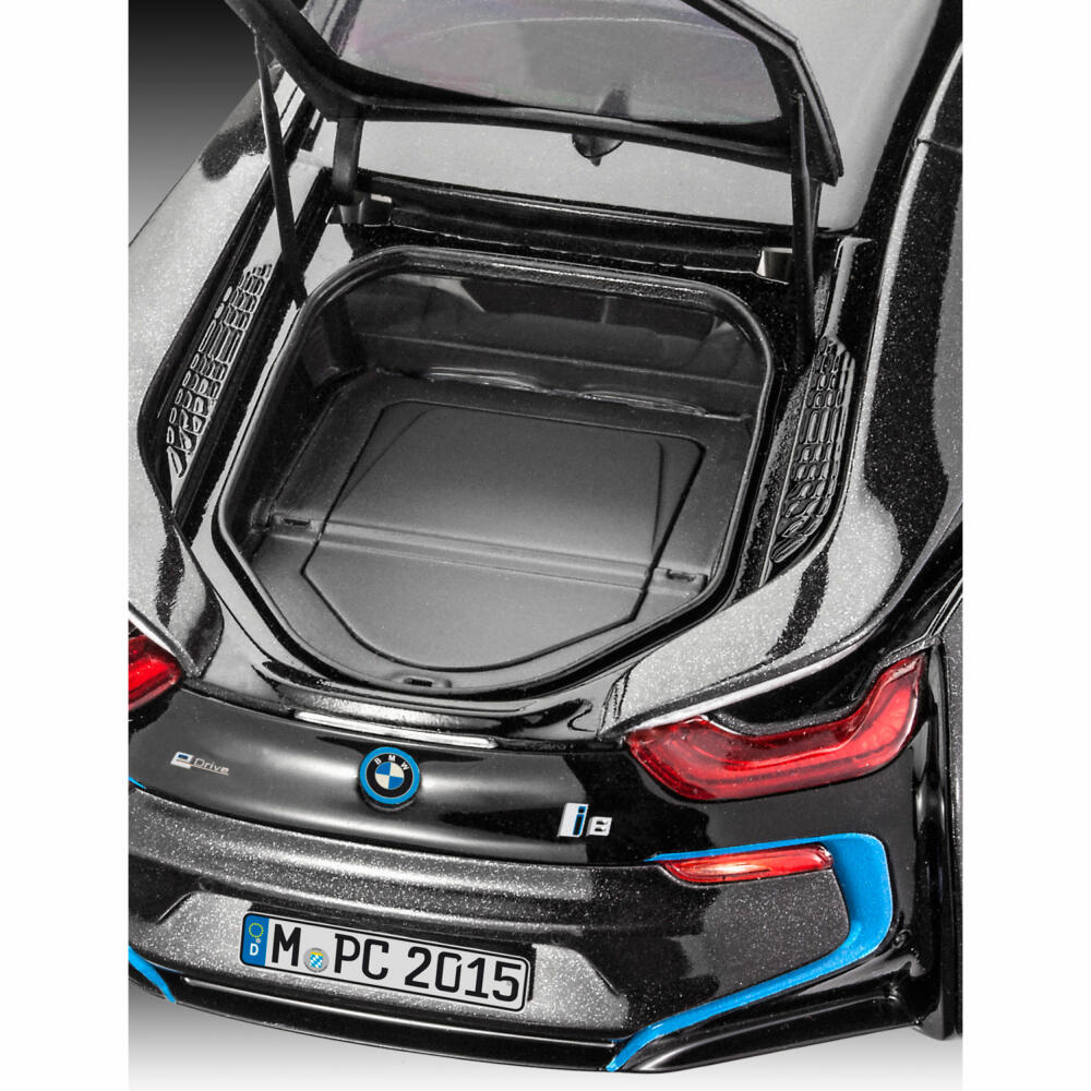 Revell Fahrzeug-Modellbausatz BMW i8, Auto, 131 Teile, 1:24, 07008