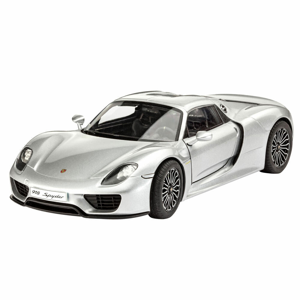 Revell Fahrzeug-Modellbausatz Porsche 918 Spyder, Auto, 129 Teile, 1:24, 07026