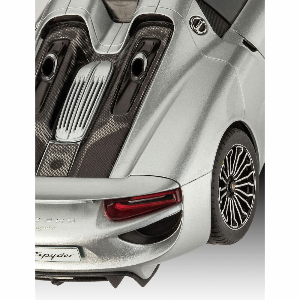 Revell Fahrzeug-Modellbausatz Porsche 918 Spyder, Auto, 129 Teile, 1:24, 07026