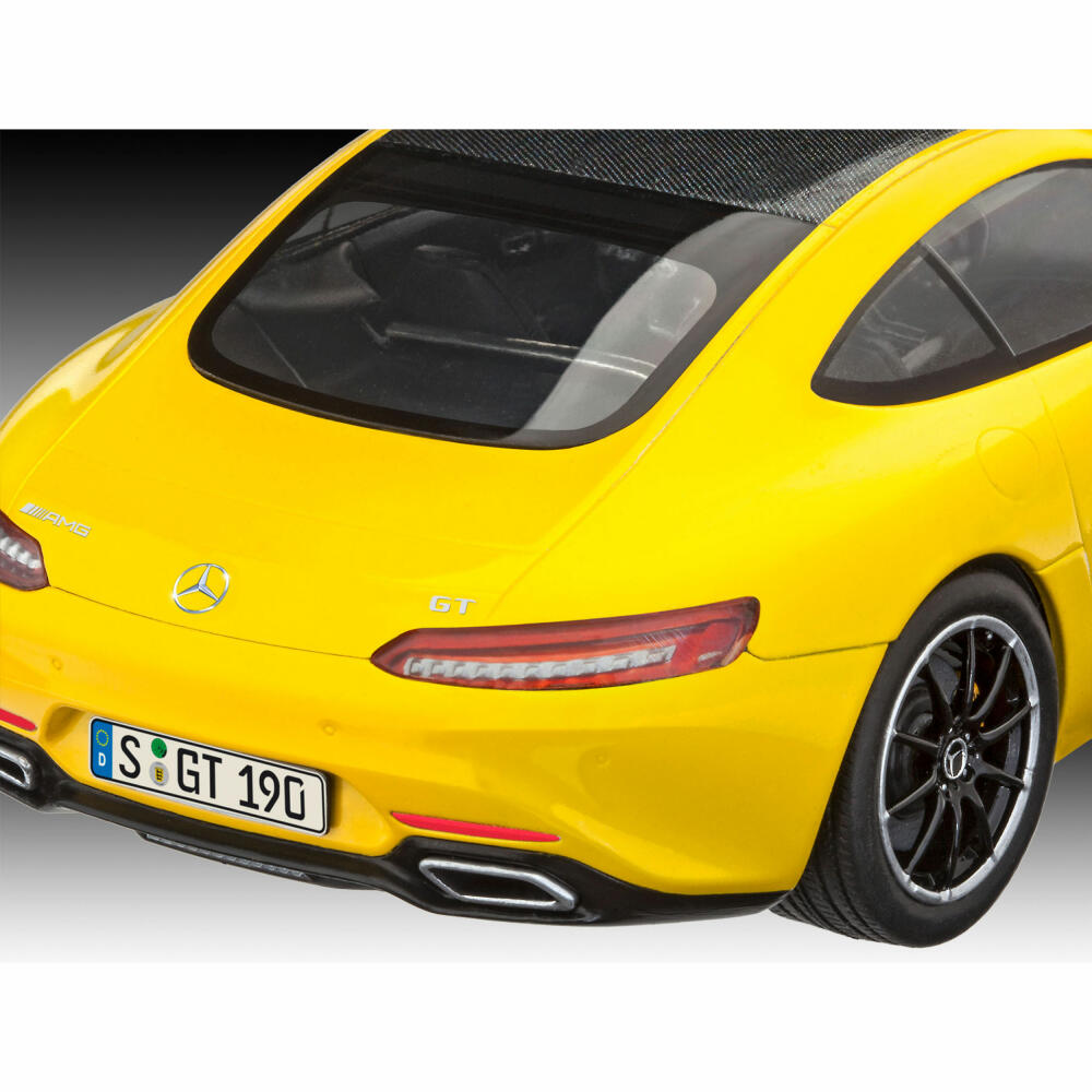 Revell Fahrzeug-Modellbausatz Mercedes-AMG GT, Auto, 93 Teile, 1:24, 07028