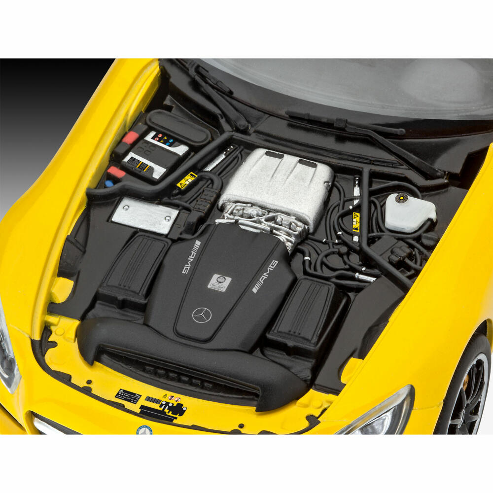 Revell Fahrzeug-Modellbausatz Mercedes-AMG GT, Auto, 93 Teile, 1:24, 07028
