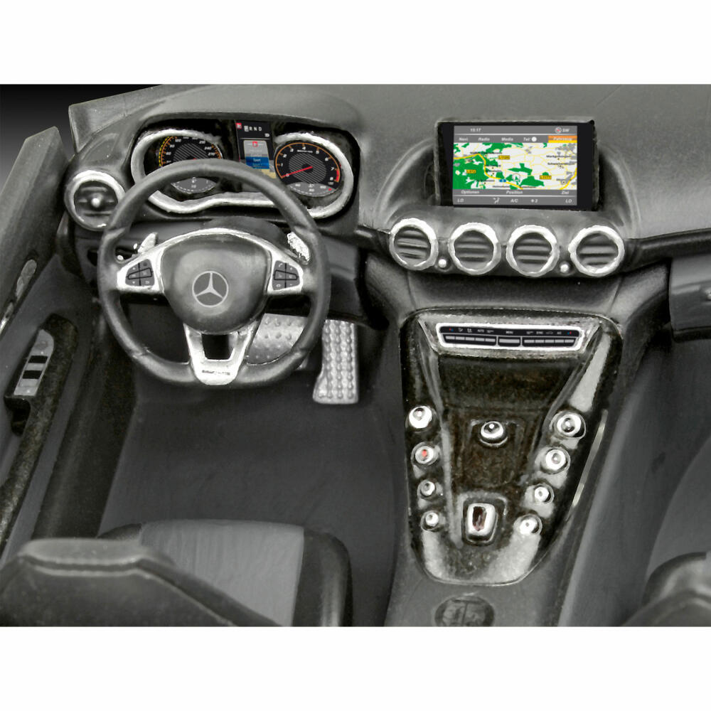 Revell Fahrzeug-Modellbausatz Mercedes-AMG GT, Auto, 93 Teile, 1:24, 07028