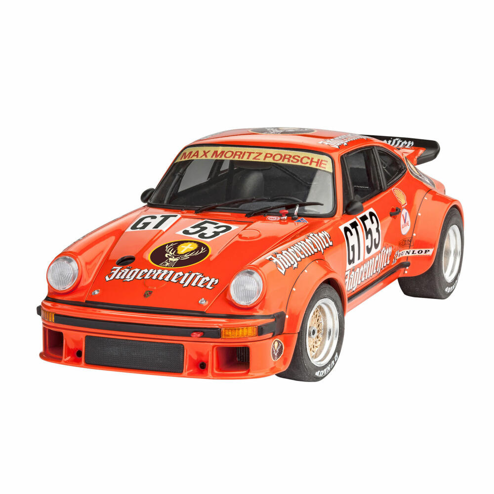 Revell Fahrzeug-Modellbausatz Porsche 934 RSR Jägermeister, Auto, 104 Teile, 1:24, 07031