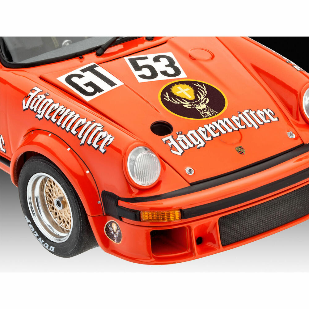 Revell Fahrzeug-Modellbausatz Porsche 934 RSR Jägermeister, Auto, 104 Teile, 1:24, 07031