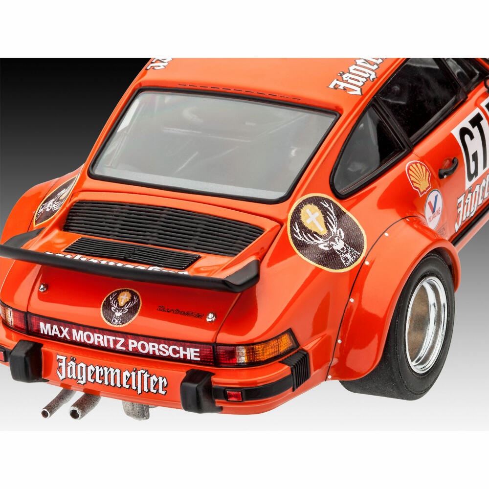 Revell Fahrzeug-Modellbausatz Porsche 934 RSR Jägermeister, Auto, 104 Teile, 1:24, 07031