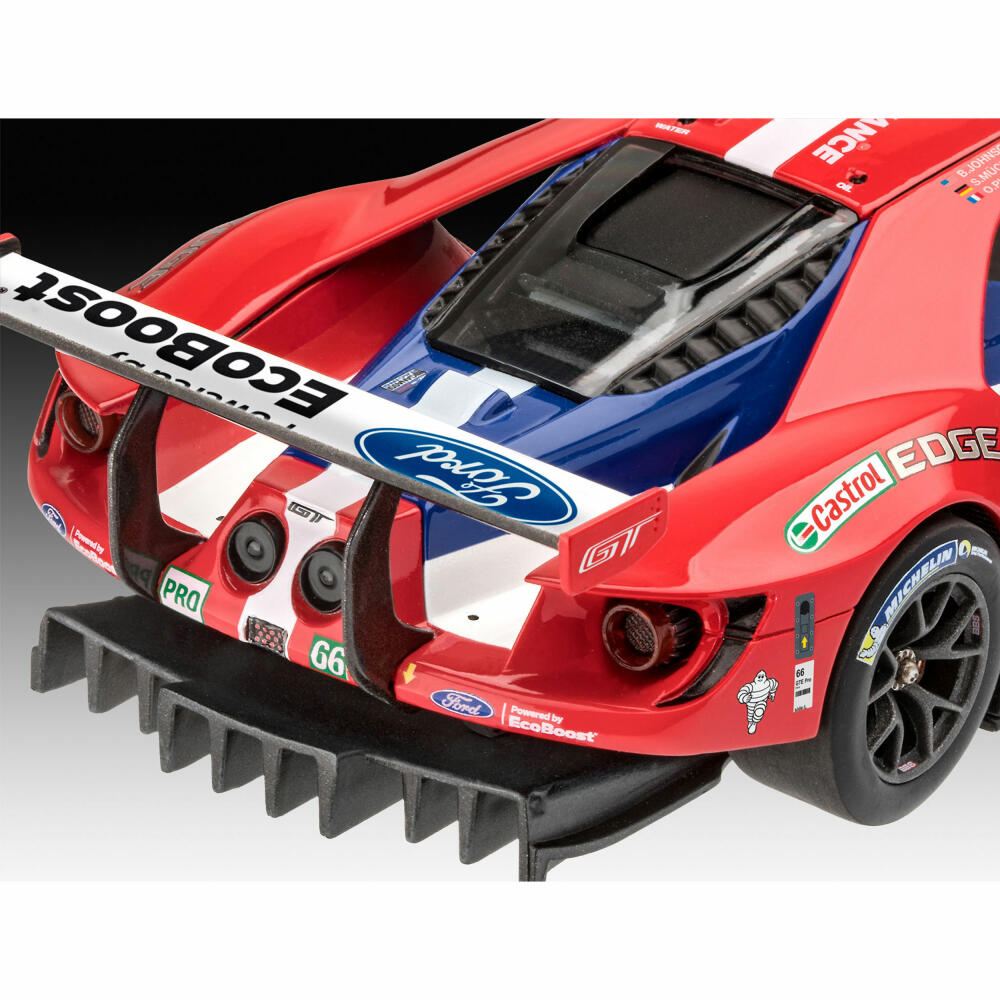 Revell Fahrzeug-Modellbausatz Ford GT Le Mans 2017, Auto, 88 Teile, 1:24, 07041