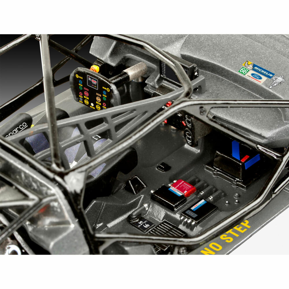 Revell Fahrzeug-Modellbausatz Ford GT Le Mans 2017, Auto, 88 Teile, 1:24, 07041