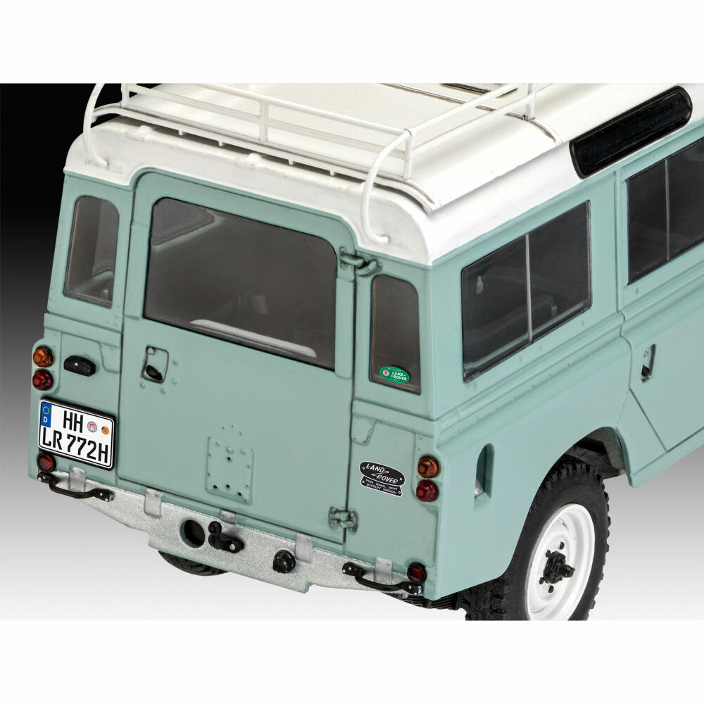 Revell Fahrzeug-Modellbausatz Land Rover Series III LWB Station Wagon, Auto, 184 Teile, 1:24, 07047