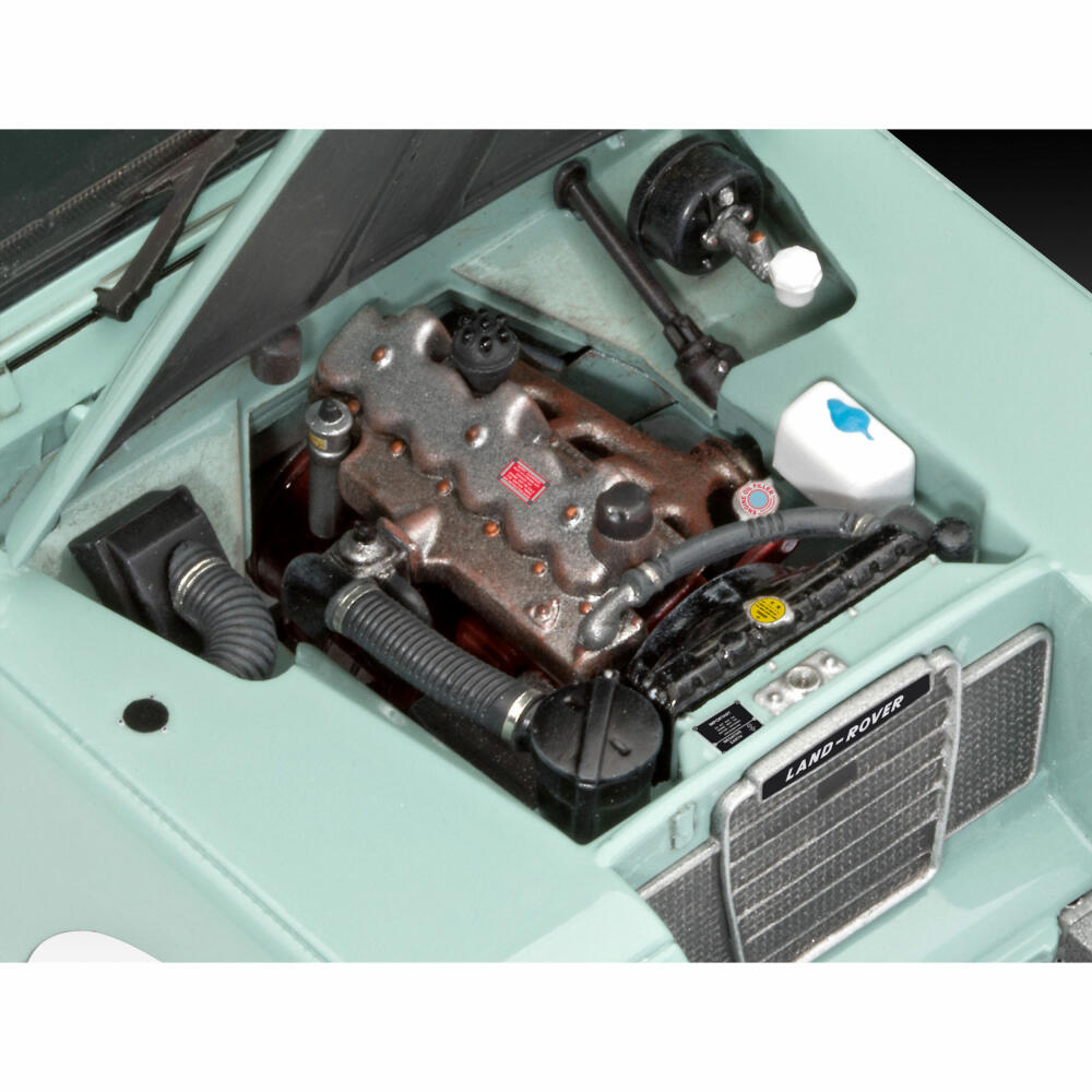 Revell Fahrzeug-Modellbausatz Land Rover Series III LWB Station Wagon, Auto, 184 Teile, 1:24, 07047