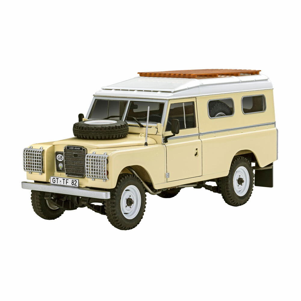 Revell Fahrzeug-Modellbausatz Land Rover Series III LWB, Auto, 174 Teile, 1:24, 07056