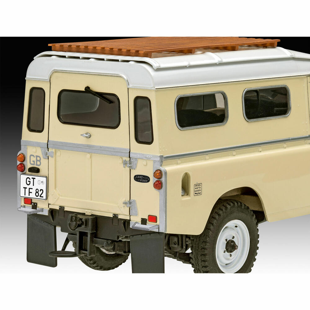 Revell Fahrzeug-Modellbausatz Land Rover Series III LWB, Auto, 174 Teile, 1:24, 07056