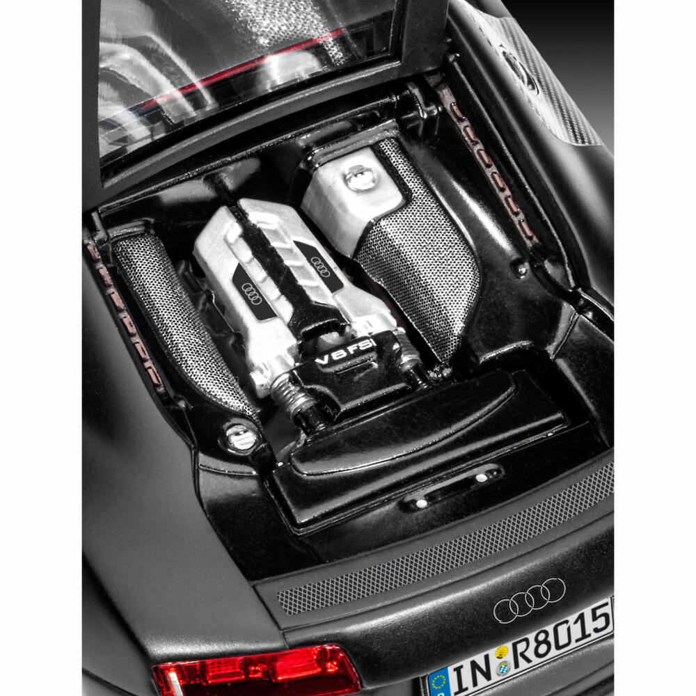 Revell Fahrzeug-Modellbausatz Audi R8, Auto, 106 Teile, 1:24, 07057