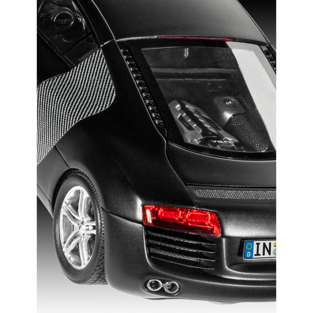 Revell Fahrzeug-Modellbausatz Audi R8, Auto, 106 Teile, 1:24, 07057