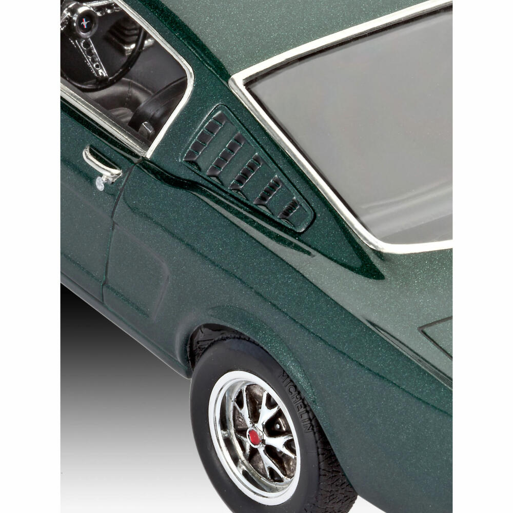 Revell Fahrzeug-Modellbausatz 1965 Ford Mustang 2+2 Fastback, Auto, 82 Teile, 1:24, 07065