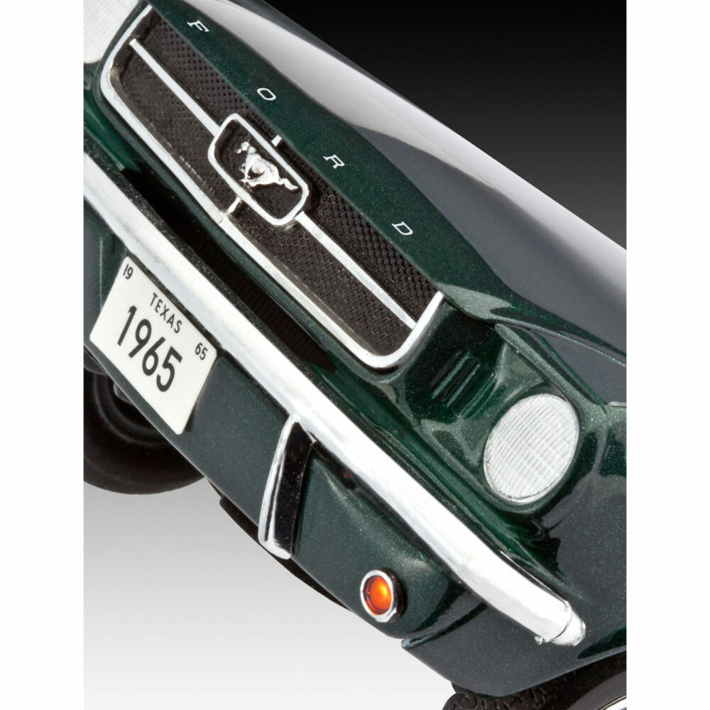 Revell Fahrzeug-Modellbausatz 1965 Ford Mustang 2+2 Fastback, Auto, 82 Teile, 1:24, 07065