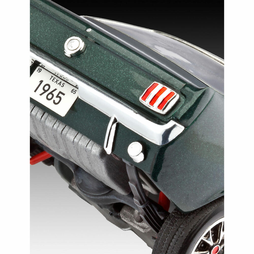 Revell Fahrzeug-Modellbausatz 1965 Ford Mustang 2+2 Fastback, Auto, 82 Teile, 1:24, 07065