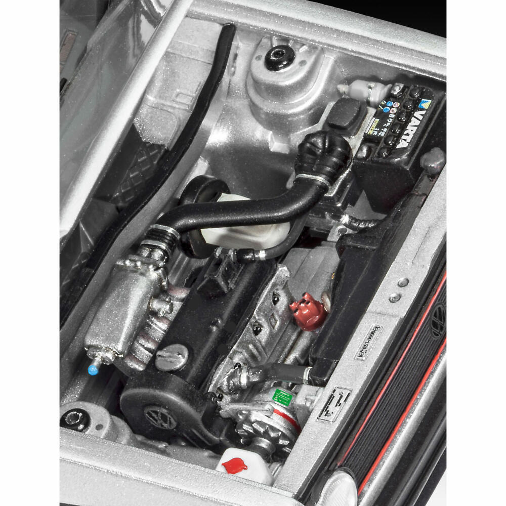 Revell Fahrzeug-Modellbausatz VW Golf 1 GTI, Auto, 121 Teile, 1:24, 07072