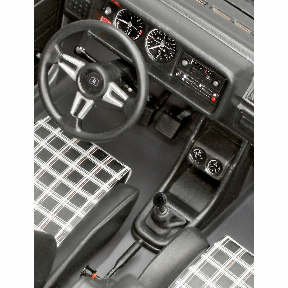 Revell Fahrzeug-Modellbausatz VW Golf 1 GTI, Auto, 121 Teile, 1:24, 07072