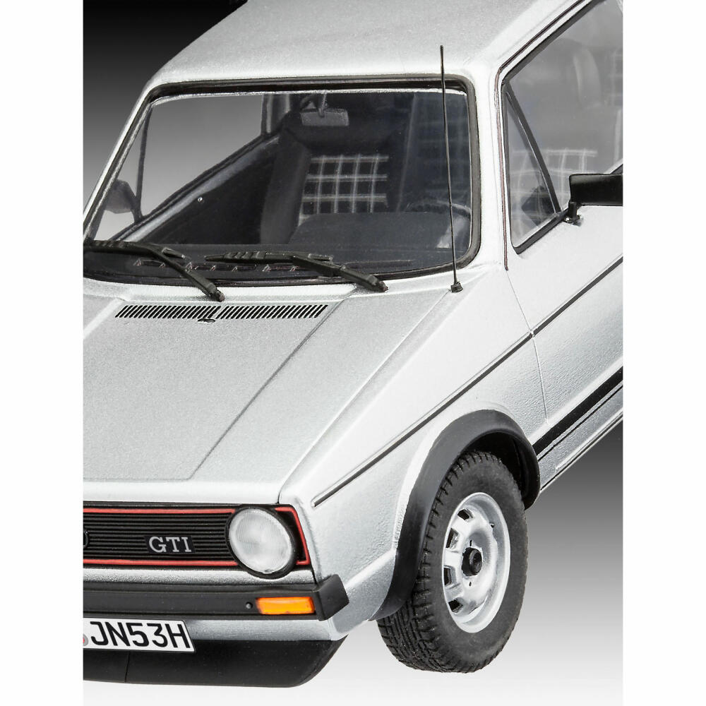 Revell Fahrzeug-Modellbausatz VW Golf 1 GTI, Auto, 121 Teile, 1:24, 07072