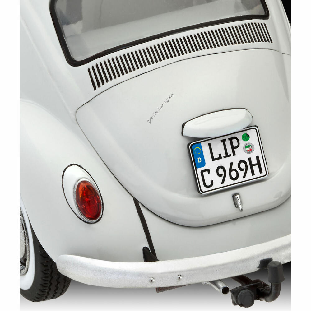 Revell Fahrzeug-Modellbausatz VW Beetle Limousine 1968, Auto, 125 Teile, 1:24, 07083