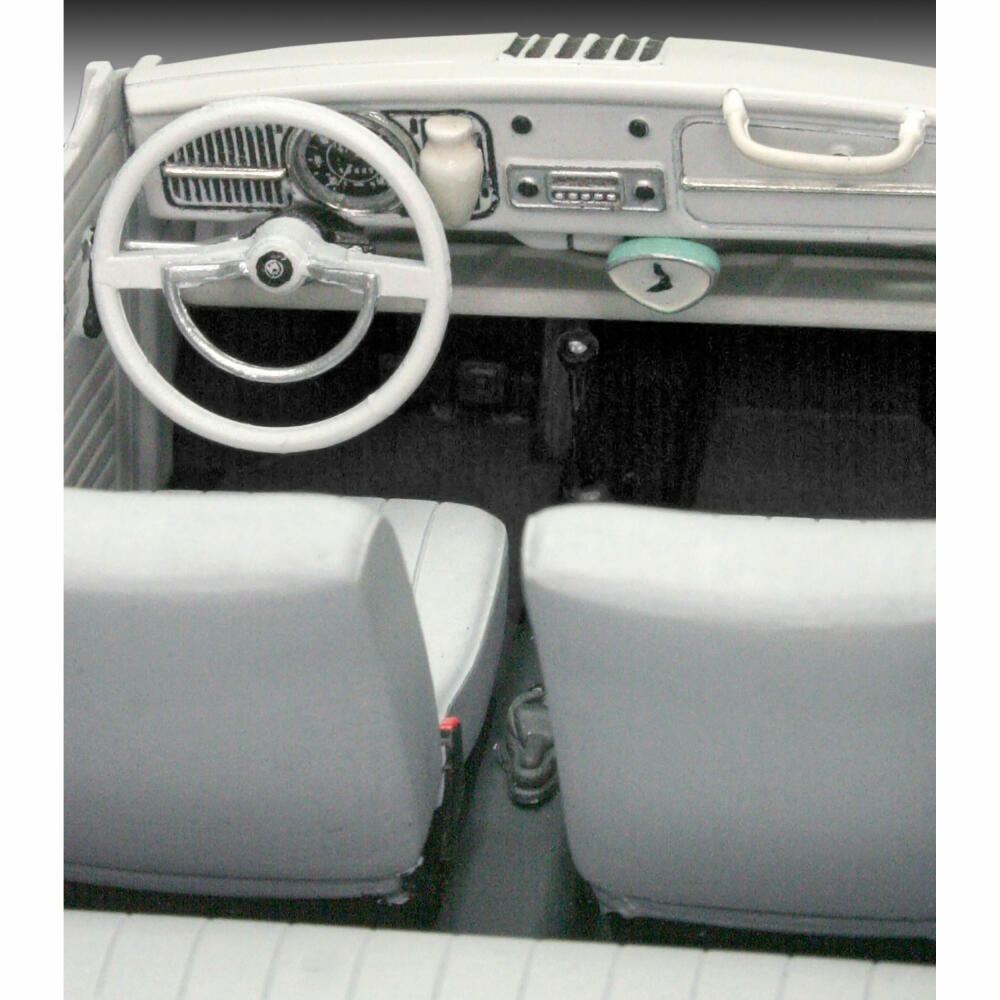 Revell Fahrzeug-Modellbausatz VW Beetle Limousine 1968, Auto, 125 Teile, 1:24, 07083